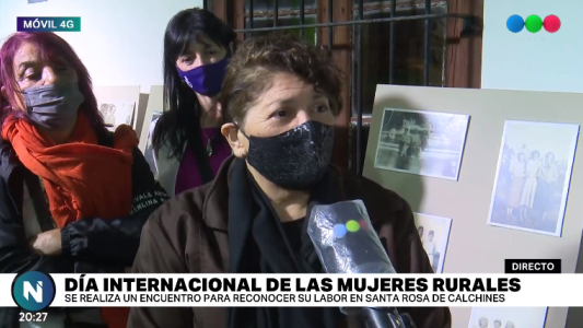 Santa Rosa de Calchines: se realiza el Primer Encuentro de la Mujer Rural de la provincia