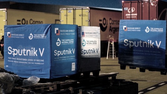 Desde Rusia: llegaron 500 mil dosis del segundo componente de Sputnik V