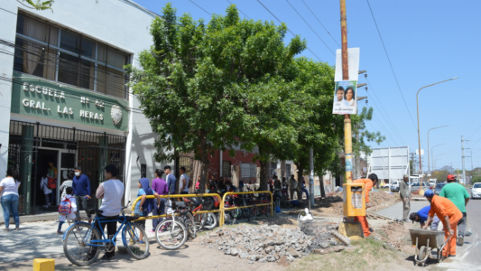 Avanzan los trabajos en el marco del programa Escuelas de mi ciudad