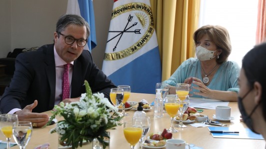La provincia analizó oportunidades de cooperación e intercambio con el embajador de Alemania