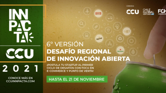 CCU lanza sexta versión del desafío regional de inovación abierta “INNPACTA”