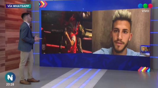 Piovi en Telefe Santa Fe: "estamos de la mejor manera preparándonos para el lunes"