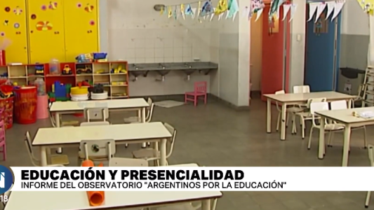 Educación en pandemia: "sólo el 46% de las escuelas han logrado la presencialidad plena"