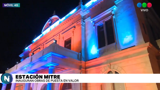 Estación Mitre: cientos de santafesinos participaron de la inauguración de la puesta en valor