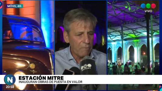 Jatón sobre la Estación Mitre: "también soñamos que el tren llegue a este lugar"