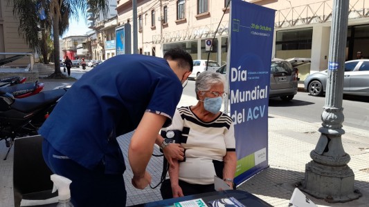 Día Mundial del ACV: la provincia realizó una campaña de concientización