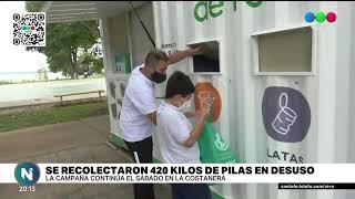 Exitosa campaña de recolección de pilas en desuso