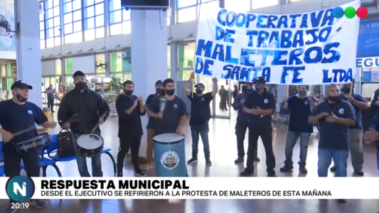 Tras la protesta de maleteros, la municipalidad destaca el trabajo que están realizando en conjunto