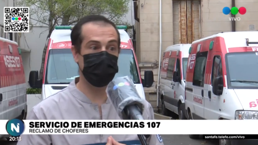 Choferes del 107 se manifestarán para pedir mejores condiciones de trabajo