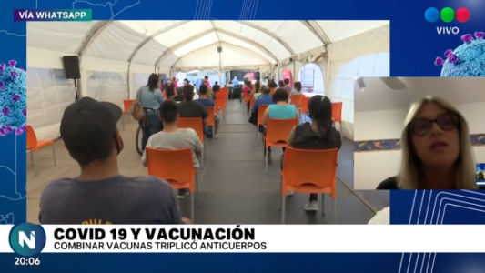 Combinar vacunas contra el coronavirus: "se triplicaron los niveles de anticuerpos"