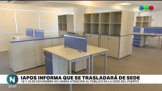 Iapos: los días 18 y 19 no habrá atención en la sede del Puerto