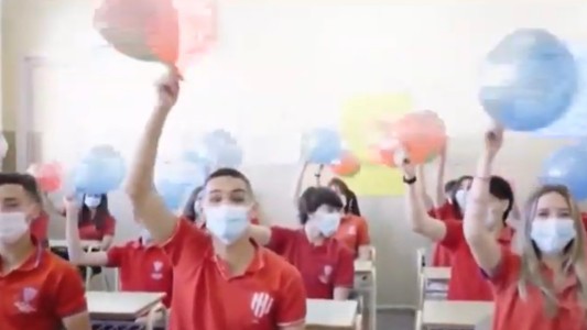 Los chicos del IPEI y una actividad por la que aguardan respuesta de Messi