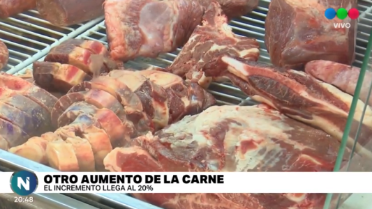 La carne aumentó alrededor de un 20% y esperan que siga subiendo