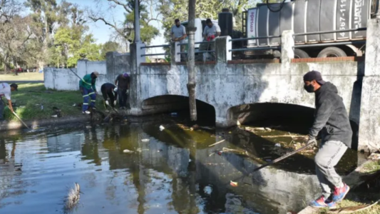 Comenzaron hoy los operativos para sanear los lagos del Parque Garay