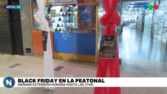 Black Friday en la peatonal: descuentos, promociones y eventos