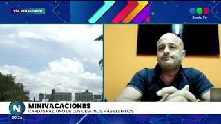 Minivacaciones en Carlos Paz, la antesala de lo que será una gran temporada turística