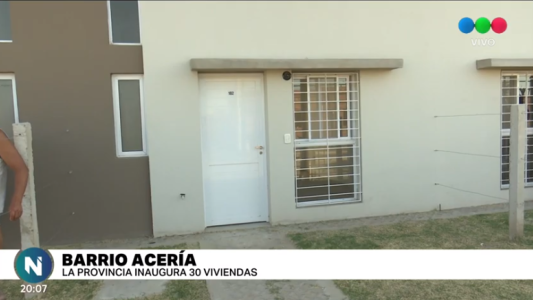 Barrio Acería: realizan la renovación en más de 100 viviendas