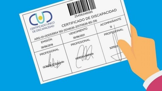 La provincia prorrogó la vigencia del Certificado Único de Discapacidad