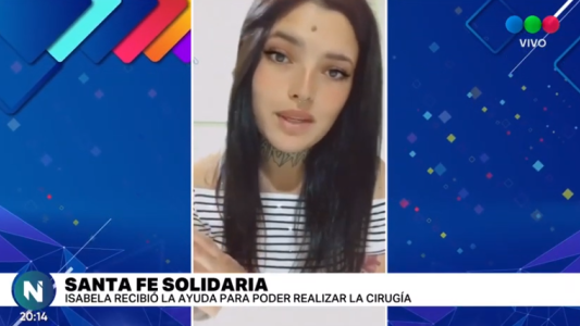 Tras la entrevistas con Telefe lograron recaudar lo necesario para la operación de Isabela y los agradecimientos son infinitos