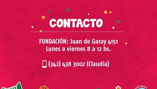 Fundación Conin Santa Fe realiza una campaña para alegrar la mesa navideña de una familia