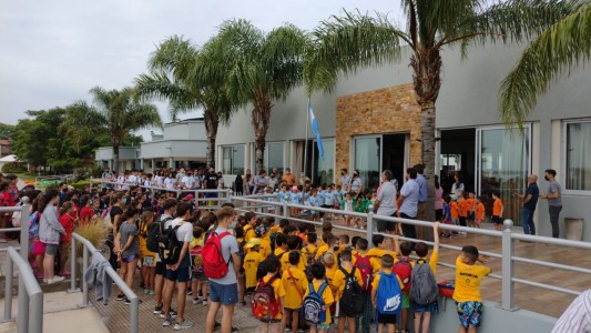 Con 350 chicos, se inauguró la Colonia de Vacaciones del Sindicato Luz y Fuerza