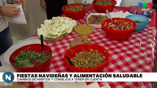 Consejos para una alimentación saludable durante las fiestas