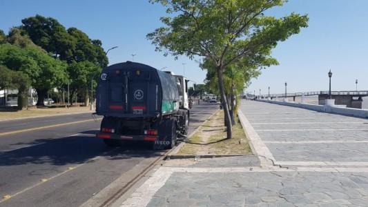 Comenzaron los operativos de limpieza tras los festejos navideños