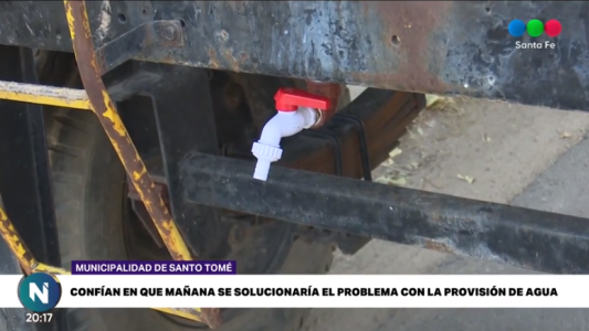 Santo Tomé: Mañana se ejecutará la reparación de la cañería del acueducto