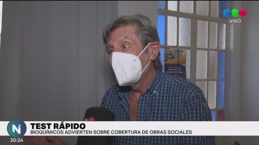 La Federación de Bioquímicos está disconforme con los autotest