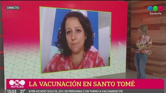 La campaña de vacunación en Santo Tomé avanza a buen ritmo