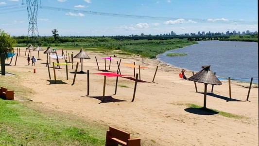 Santo Tomé: prohíben bañarse en aguas del Balneario Brigadier López