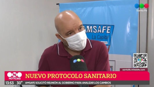 AMSAFE solicita que los convoquen a discurrir el protocolo de Aulas Seguras