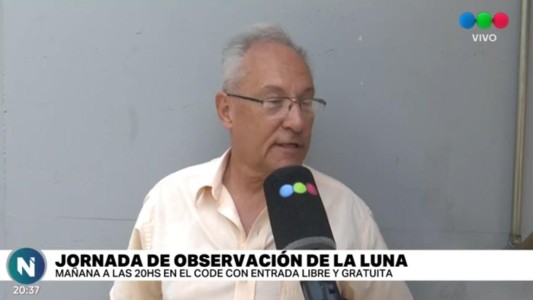 Luego de casi tres años, el CODE abrió sus puertas para observar la luna