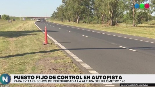 El puesto fijo de la policía en la Autopista funciona las 24 horas