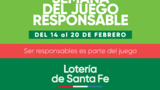 Lotería de Santa Fe anuncia la semana del juego responsable