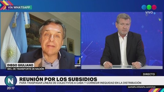 "A los santafesinos les tiene que llegar el 60% de subsidio para el transporte de los pasajeros"