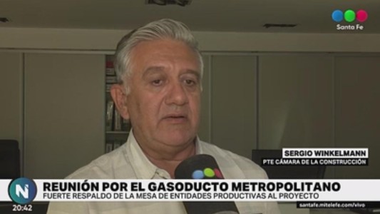 La Mesa de Entidades Productivas respaldó el gasoducto metropolitano