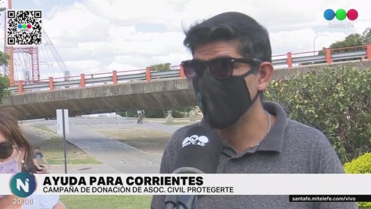 Juntan donaciones para la provincia de Corrientes