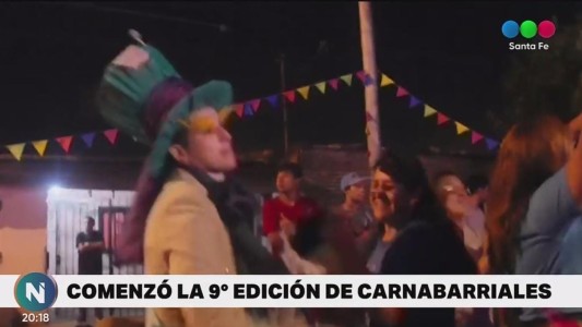 Comenzó la 9° edición de los Carnabarriales del Momo