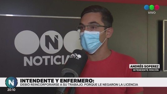 "Es solo un problema administrativo", dijo Walter Gálvez de la situación del intendente de Rincón