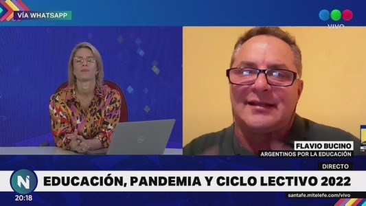 "A nuestra sociedad no le interesa tanto el tema educativo"