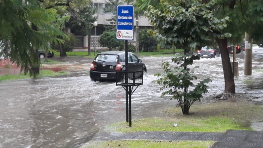 Precipitaron entre 46 y 57 mm en la ciudad durante esta mañana