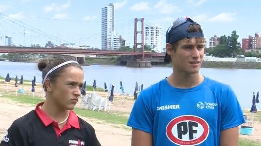 Dos triatletas santafesinos apelan a la solidaridad para competir en España