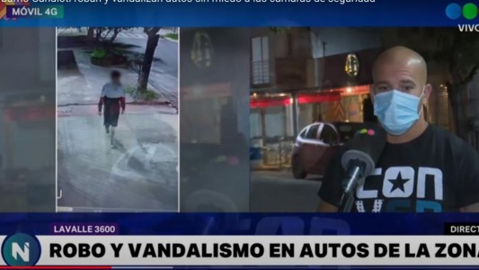 En barrio Candioti roban y vandalizan autos sin miedo a las cámaras de seguridad