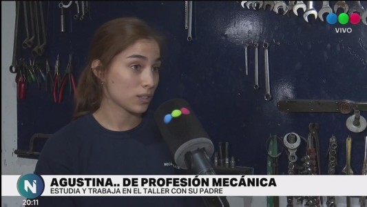 Mecánica por tradición y vocación: conocé la historia de Agustina