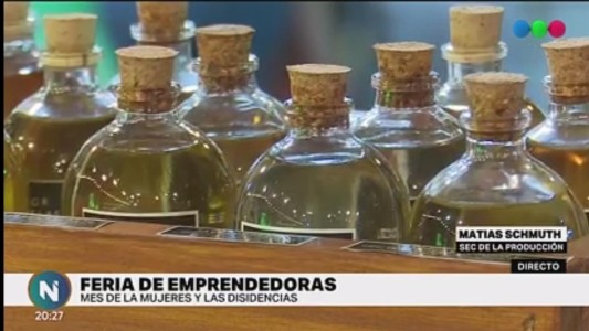 En el mes de las mujeres y las disidencia, se realizó una feria de emprendedoras