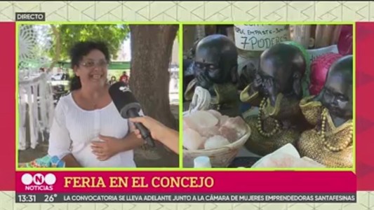 El Concejo Municipal realizó una Feria de Emprendedoras