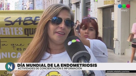 Realizan acciones de concientización en el marco del Día Mundial de la Endometriosis