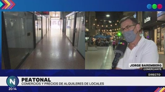 ¿Cuáles son los precios de alquiler de los locales comerciales en la Peatonal?