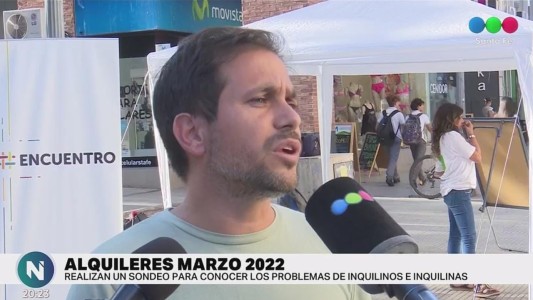 Lucas Simoniello lanzó un sondeo para saber cuál es la situación de los inquilinos